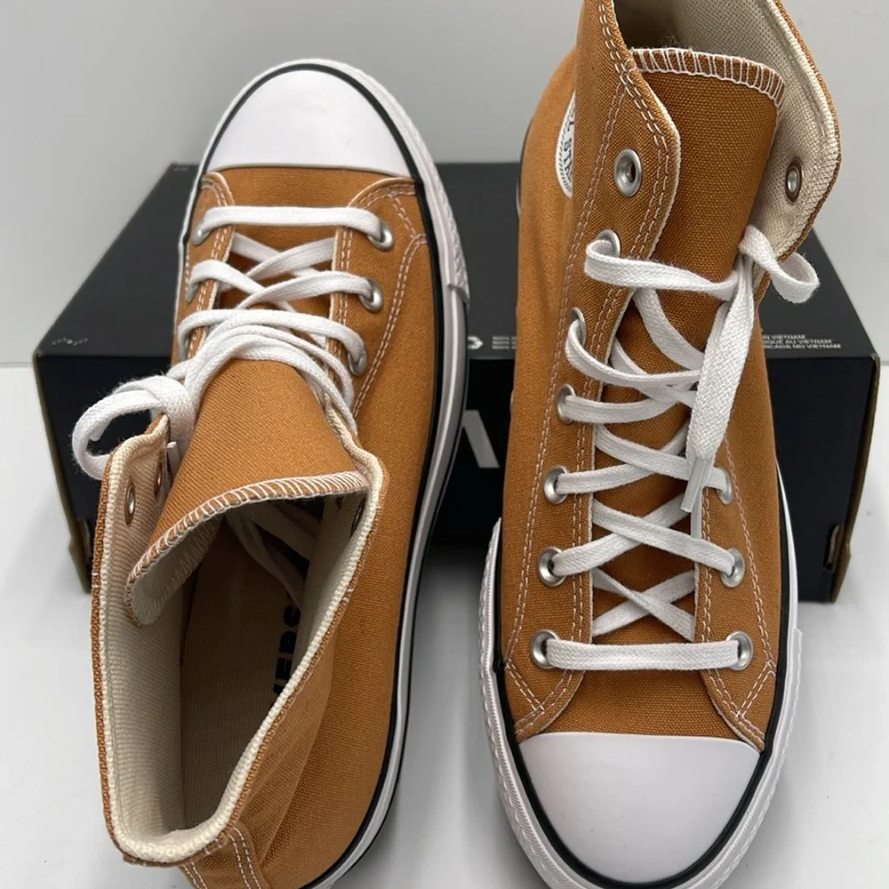 Converse WMNS CTAS LIFT HI GINGERSNAP/WHITE/BLACK A11537F Platforms Sneakers